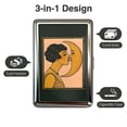thumbnail image 5 of Vintage Cigarette Case, Metal Card and Cash Case with Easy Snap, Card Box for Credit Cards Cash ID（B）, 5 of 7