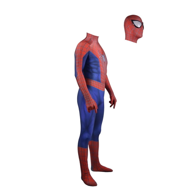 Disfraz de Halloween TASM 2 de Spiderman, traje Zentai de superhéroe para adultos y niños, mono completo para hombre y niño Fivean unisex