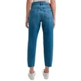thumbnail image 2 of Calvin Klein Jeans High-Rise Mom-Fit Cotton Ankle Jeans, Blue, 32, 2 of 3