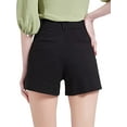 thumbnail image 4 of Coduop Women Retro Low Cut Cargo Shorts Denim Short Sweatpants Casual Stretchy Sweatshorts, 4 of 6