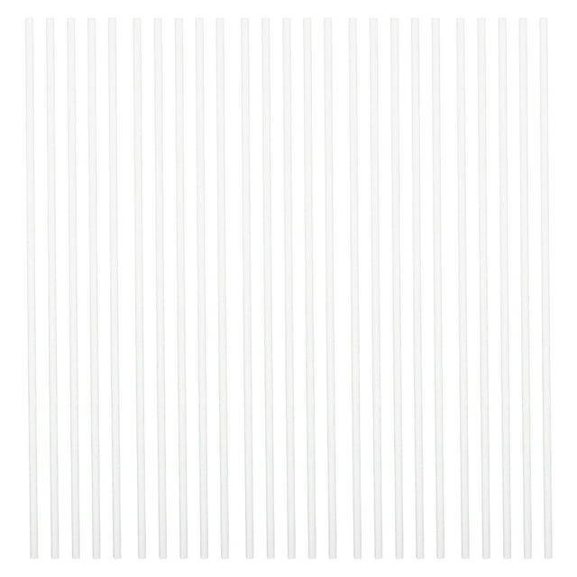 KAKOWELY acrylic rods 30pcs Acrylic Rods Clear Acrylic Dowel Rods Cylinder Rods for Cake Toppers Crafts7.87"X0.12"X0.12"