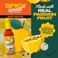 thumbnail image 4 of Pisqueya Spicy Sweet Hot Sauce with Real Passion Fruit, Made with All Natural Ingredients, No Allergens, 1-Pack, 5 Oz, 4 of 8