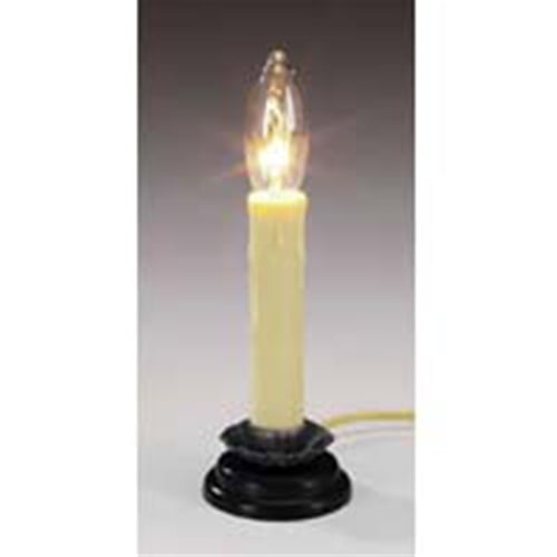 2 Pcs Event Decor Electric Country Candle Lamp 6'' Tall Plugin