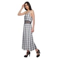 thumbnail image 4 of Moomaya Printed Sleeveless Adjustable Spaghetti Strap Long Dress For Women, 4 of 6