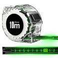 thumbnail image 1 of Cinta de Acero al Carbono FlexGlow 1 Pza 10mx25mm ABS y Acero al Carbono Negro y Verde., 1 of 1