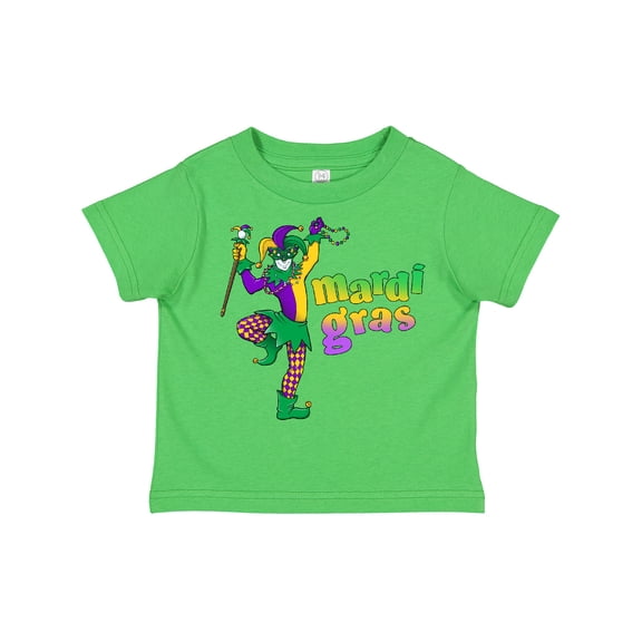 Inktastic Mardi Gras Jester Celebration Boys or Girls Toddler T-Shirt