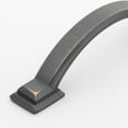 thumbnail image 2 of GlideRite 3 in. Center Arched Square Pulls Cabinet Hardware Handles, Oil Rubbed Bronze, Pack of 10, 2 of 3