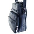 thumbnail image 2 of Cowhide Leather Men's Messenger Crossbody w Top Handle & Removable CB Strap, 2 of 9