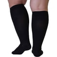 thumbnail image 1 of Pairs Of Wide Calf Compression Socks, Male And Female Compression Socks, 20-30mmhg, Daily Support Socks 6xl, 1 of 1
