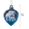 thumbnail image 2 of Uxgjfwu Elephant Family Friendship Ornament 3.1 Inch for Christmas Tree Decoration, Holiday Gift for Family and Friends Home Decor, 2 of 3