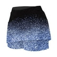 thumbnail image 6 of Women's Running Shorts 2 In 1 High Waisted Flowy Running Butterfly Shorts Summer High Elastic Gym Shorts Tennis Skorts Shorts with Drawstring, 6 of 6