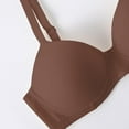 thumbnail image 7 of iHPH7 Womens Underwire Bra Push Up Bra Comfort Soft Bras Full Coverage, Adjustable Straps Coffee 90B, 7 of 7