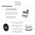 thumbnail image 4 of Transolid  Cara Paper Holder - 3.74" x 5.59" x 5.83" Polished Chrome, 4 of 4