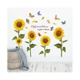thumbnail image 3 of 2 Unids Pintado A Mano Mariposa Girasol Jardín De Infantes Fondo Decoración Etiqueta De La Pared - Amarillo JM, 3 of 5