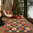 thumbnail image 2 of WETRBWEH Christmas Area Rug, 3'X5' Santa Claus Rugs Washable Home Carpet, Non-Slip Area Rugs Low Pile Indoor Carpets for Living Room Bedroom Kitchen, 2 of 9