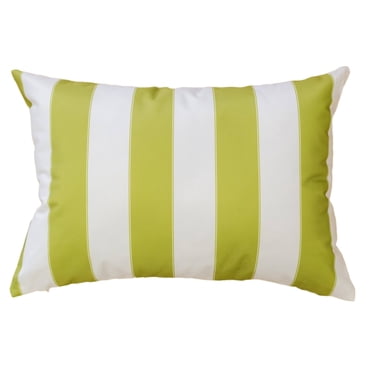 Riley Lime Rectangular Outdoor Throw Pillow