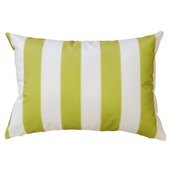 Riley Lime Rectangular Outdoor Throw Pillow