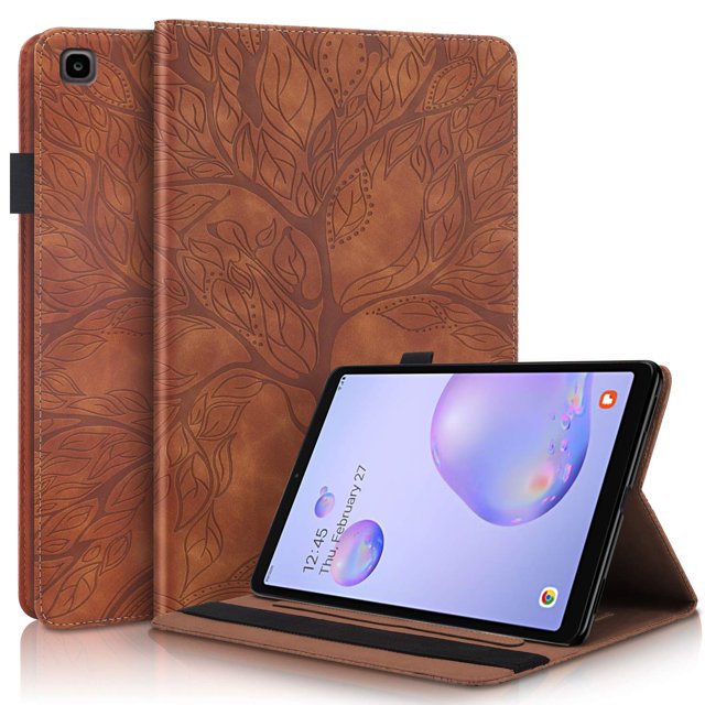 Pefcase Funda Para Samsung Galaxy Tab A 8.4'' 2020 Sm-T307 Pu Cuero Folio Stand Cover Carcasa Protectora Ligera Con Portalápices Bolsillo Para Tarjeta Cinturón Elástico Para Galaxy Tab A 8.4 Tablet 20