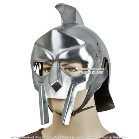 Roman Gladiator Maximus Helmet Armour Liner No Spikes Reenactment Costume