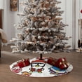 thumbnail image 3 of Lsque Sanrio Print Christmas Tree Skirt with Ties and Velcro,Xmas Holiday Decorations, Adjustable Tree Skirt-30", 3 of 6