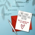 thumbnail image 2 of Tarjeta de felicitación Podagree No Card Can Make This Better, 8 x 5.3 pulgadas, 2 of 9