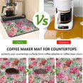 thumbnail image 4 of 2 Pack Dish Drying Mat Drying Mat for Kitchen Counter, Coffee Mat Coffee Maker Mat Dish Drying Mats for Kitchen Counter 19.5x12Inch Dish Drying Pad Ultra Absorbent and Non-Slip Coffee Machine Mat, 4 of 6