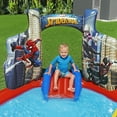 thumbnail image 5 of Open Box Marvel Spider-Man Inflatable Kids Outdoor Water Play Center w/ Slide, 5 of 9