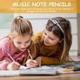 12 Pcs Music Notation Pencil Kids Pencils Wood Note Gifts Notes Cute
