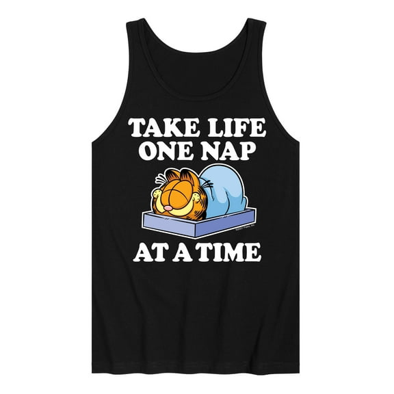 Garfield - Take Life One Nap - Men's Jersey Tank Top