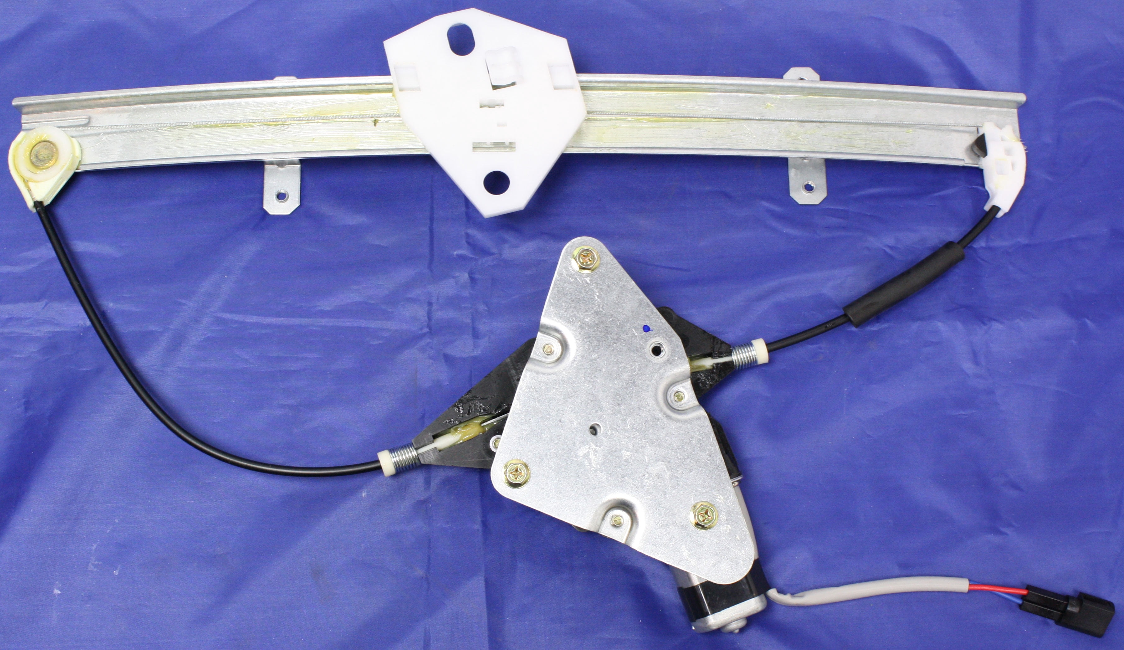 Window Regulator For 1995-2000 Ford Contour Mercury Mystique Front, Left Driver Power With Motor