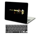thumbnail image 1 of KSK KAISHEK Compatible with MacBook Pro 13 inchs Case 2015/2014/2013/end 2012 Released Model A1502 or A1425, Plastic Hard Shell Cover + Black Keyboard Cover, Flower 1070, 1 of 5
