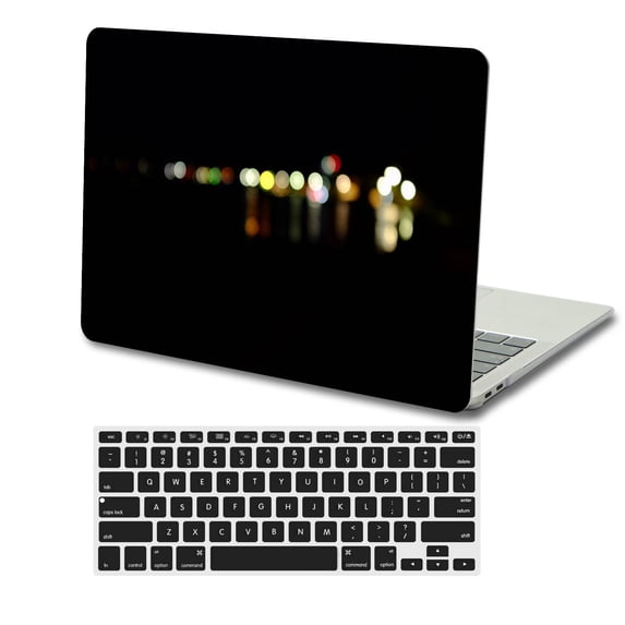 KSK KAISHEK Compatible with MacBook Pro 13 inchs Case 2015/2014/2013/end 2012 Released Model A1502 or A1425, Plastic Hard Shell Cover + Black Keyboard Cover, Flower 1070