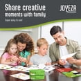 thumbnail image 2 of JOYEZA Premium Printable Vinyl Sticker Paper for Inkjet Printer - 25 Sheets Matte White Waterproof, Dries Quickly Vivid Colors, Holds Ink Well- Tear Resistant - Inkjet & Laser Printer, 2 of 8