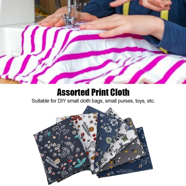 Material de Algodón de Tela Estampada CÓMODA FÁCIL DE PLANCHAR, TELA SUVE DE ALGODÓN, PARA LA ARTESANA DE COSTURA DE LA COSTURA DE ROPA DE CAMA DELECTIVA