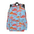 thumbnail image 2 of Disketp Flamingo Mochila Escolar de Gran Capacidad y Peso Ligero, Mochila de Viaje Ideal para Escuela, Trabajo y Uso Diario, Cómoda y con Estilo, 2 of 8