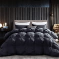 thumbnail image 1 of Edredón Egyptian Bedding Super King 305 x 305 cm Negro de Algodón, 1 of 7
