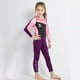 thumbnail image 5 of Niños con traje de baño redondo cuello redondo traje de baño una pieza traje de baño elástico para niñas nylon surf de ropa de baño para nadar buceo rosa xxl Yuarrent OD003305-05, 5 of 7