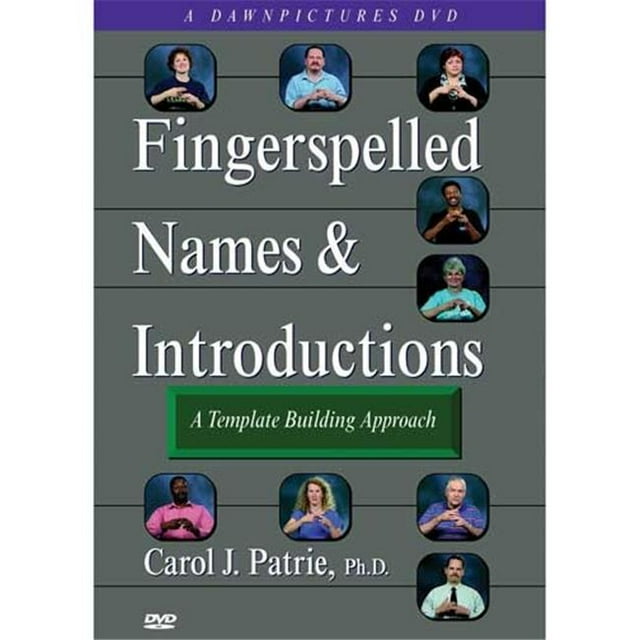 Cicso Independent DVD340 Fingerspelled Names & Introductions