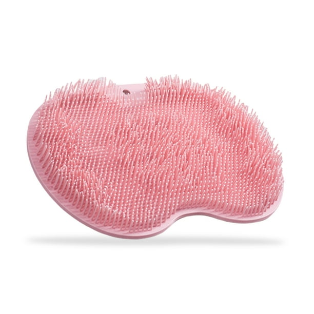 Estera de pie de ducha TPE EXFOLICITADORIA FRUPARIO CON VECITURAS MÁS MASAJERO DE CUERTAMIENTO CHILL FRUBLE PAD DE BAÑOS HOGARES Suministros Rosa Monstrate HA047908-02B