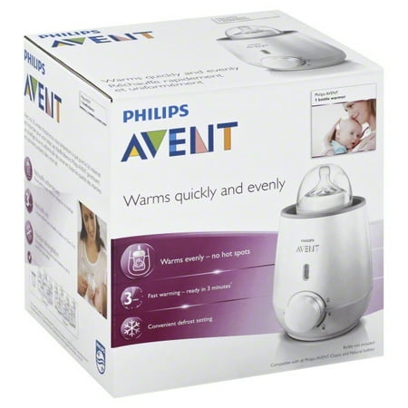 - Philips Avent Fast Bottle Warmer, BPA-Free