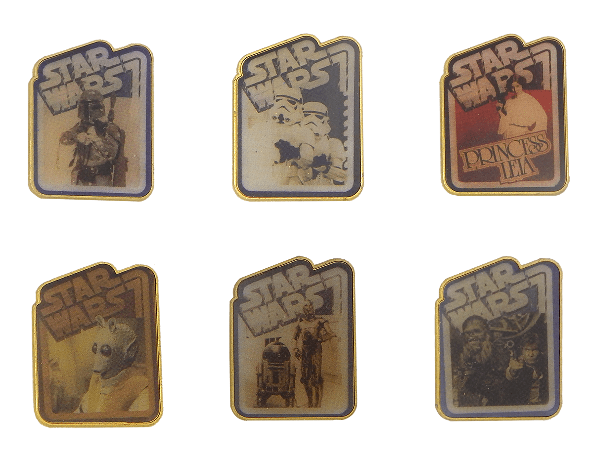 【STAR WARS】Pins Limited Edition PHOTOS: New 'Star Wars' Limited Edition Pin Sets Now