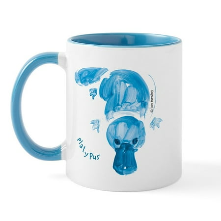 

CafePress - Platypus Mug - 11 oz Ceramic Mug - Novelty Coffee Tea Cup