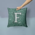 thumbnail image 2 of Carolines Treasures CJ2010-FPW1414 Letter F Back to School Initial Canvas Fabric Decorative Pillow  14Hx14W multicolor, 2 of 4