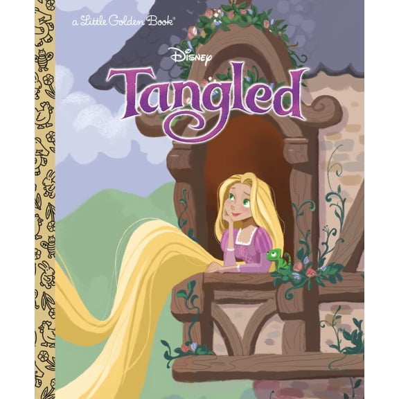 Pre-Owned Tangled (Disney Tangled), Little Golden Book, by Smiley, Ben, Paperback, Kids & Family, English