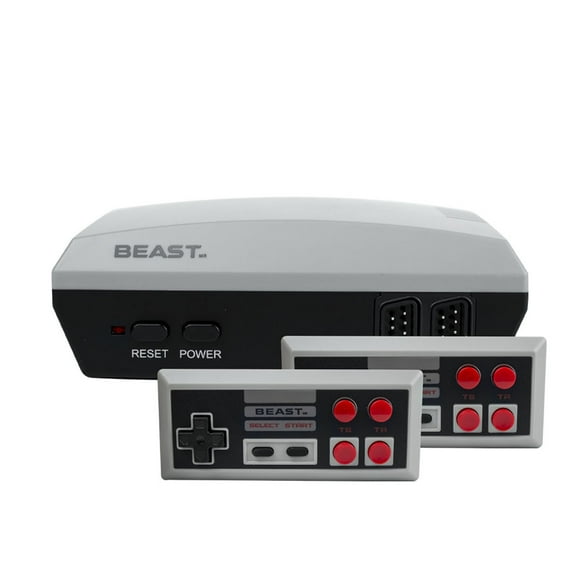 mini consola de juegos beast retro mini 620 juegos clásicos  2 controles tv