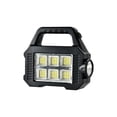 thumbnail image 1 of TIELUTT Solar Flashlight Handheld Solar Flashlight with USB Charging Rainproof Flashlight Proximity for Kids Scooter Headlight Stocking Cap with Light for Women Bike Headlight Mini Flashlights High, 1 of 8