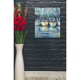 thumbnail image 3 of Epic Graffiti "Morning Dock" by Jeanette Vertentes, Canvas Wall Art, 20"x24", 3 of 3