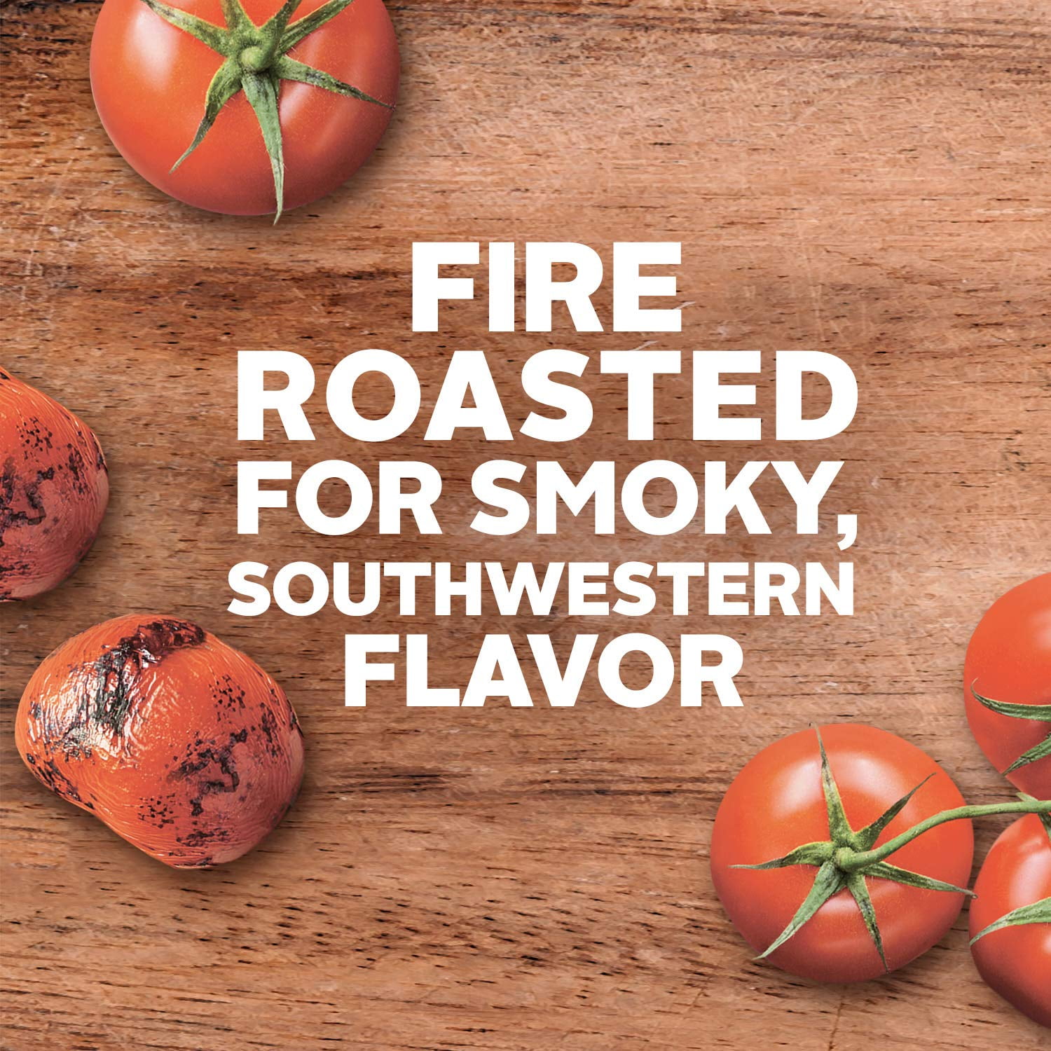 Hunt's Fire Roasted Diced Tomatoes 14.5 oz (Pack of 18)