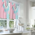 thumbnail image 2 of LALILO Kitchen Curtains and Valances Set of 3 36" Ice Cream Window Treatment Tiers for Window Decor, 2 of 5