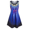 thumbnail image 1 of Tallo extracto de talla grande cuello redondo cuello largo camiseta sin mangas Rosegal Camisetas sin mangas de talla grande, 1 of 5